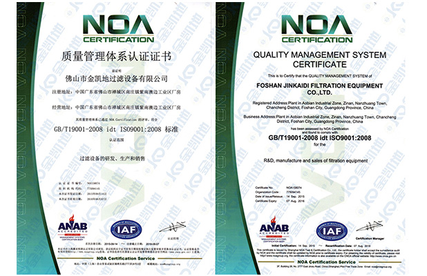 IS9001質量管理體系