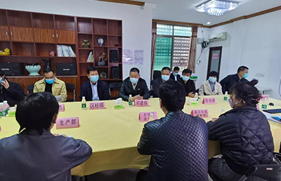 佛山市政府“企業暖春行動”組到金凱地開展調