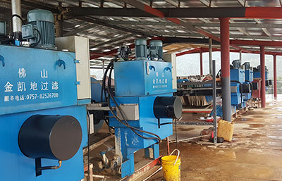 如何處理全自動壓濾機的進，出口管故障