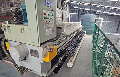 泥漿廂式壓濾機(jī)的泄漏原因