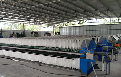 壓濾機廠家介紹：泥漿板框壓濾機的濾板調節