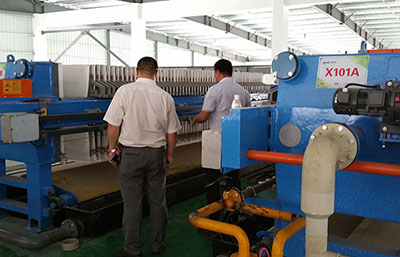 夏季使用泥漿脫水壓濾機的注意事項