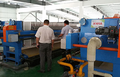 污泥壓濾機安裝前的注意事項？怎樣檢查和調試