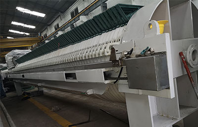 時產200噸的洗砂生產線配置高壓壓濾機怎么樣