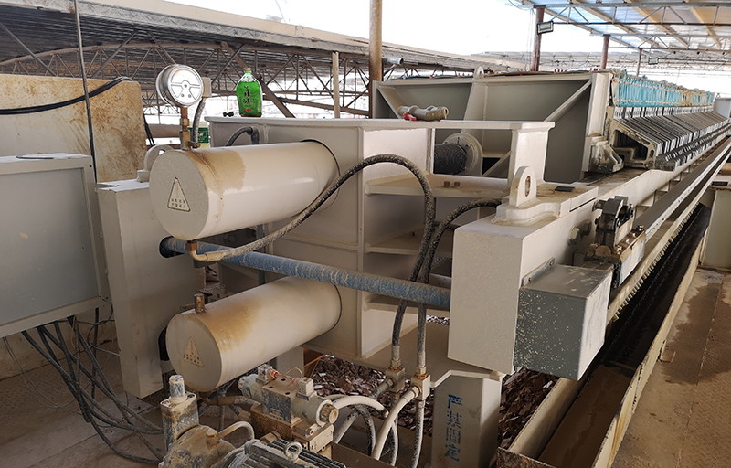 污泥處理壓濾機保養注意事項