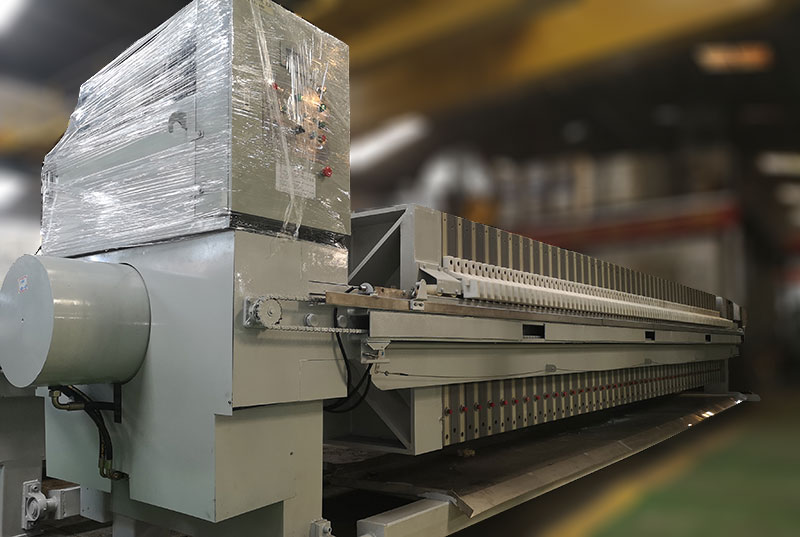 污水處理中板框壓濾機系統的工作過程