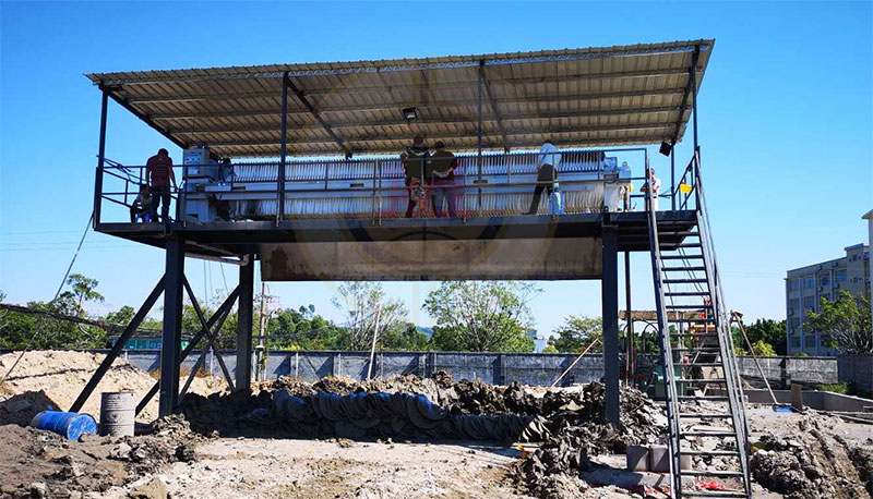 金凱地壓濾機(jī)廠家打樁泥漿脫水機(jī)