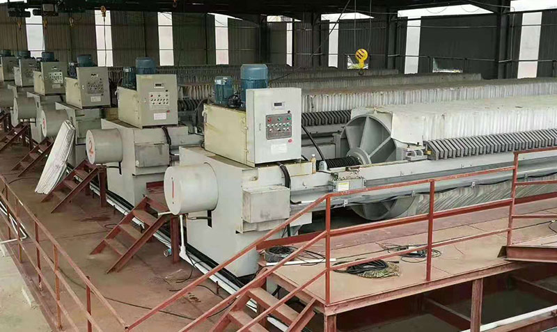 使用廂式高壓壓濾機處理砂場砂尾、節約成本提高生產效率